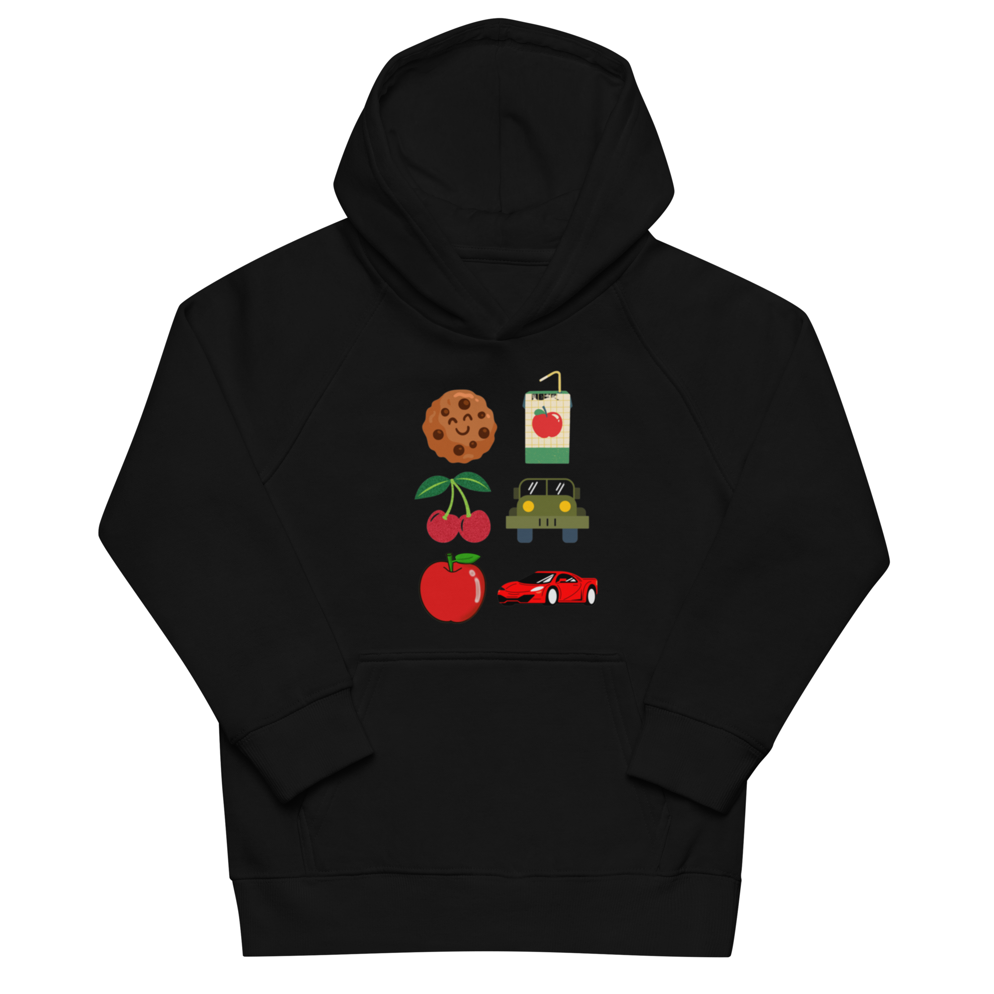 "cookies the the apple coupes" 60/40 Kids eco hoodie